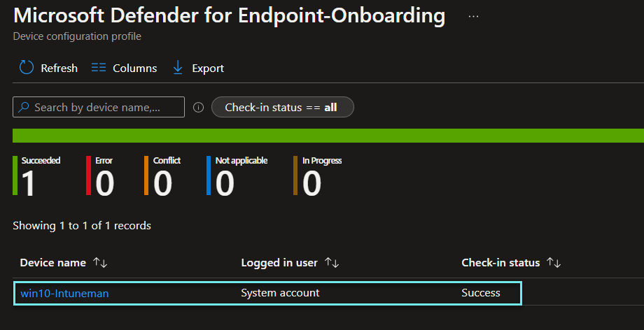 4.0 Defender for Endpoint(MDE): Onboard Intune Managed windows 10/11