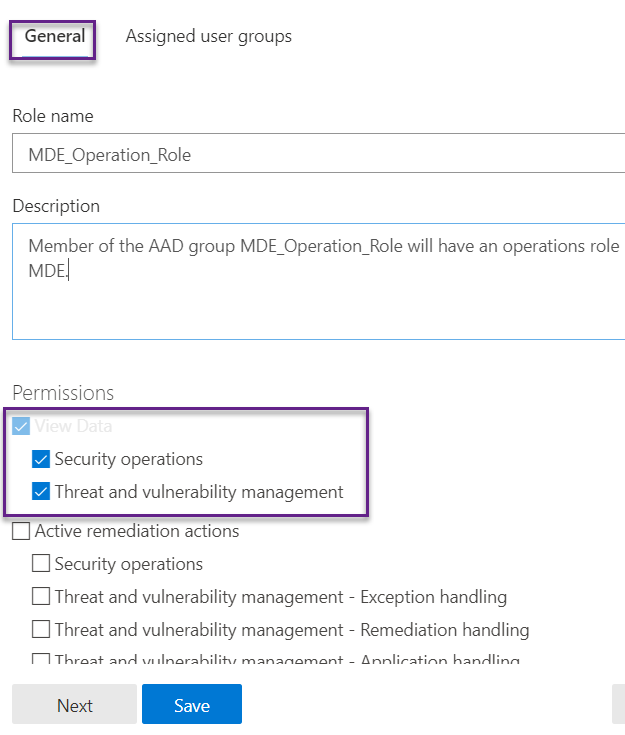 9.0 Defender for Endpoint(MDE): Device Group & Roles